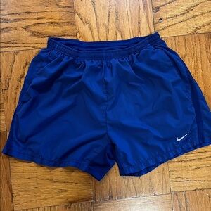 Nike Royal Blue Mens L Running Shorts Lined